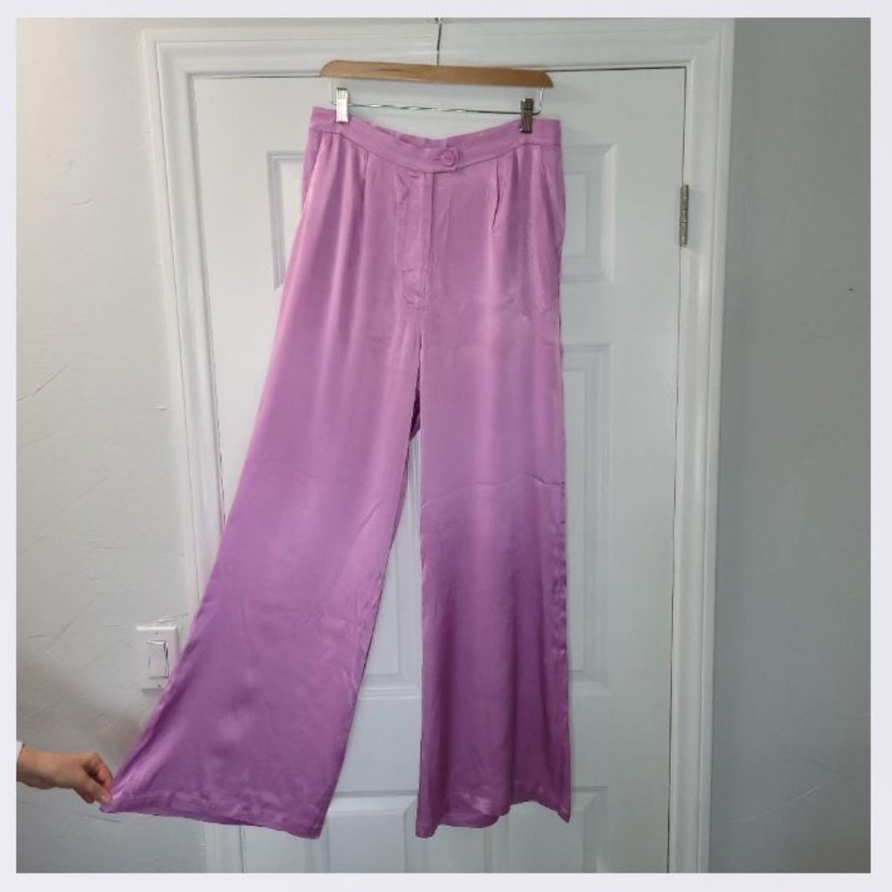 Corey Lynn Calter Petra Trousers in Rose from Anthropologie - Size Large - NWT - Picture 7 of 8